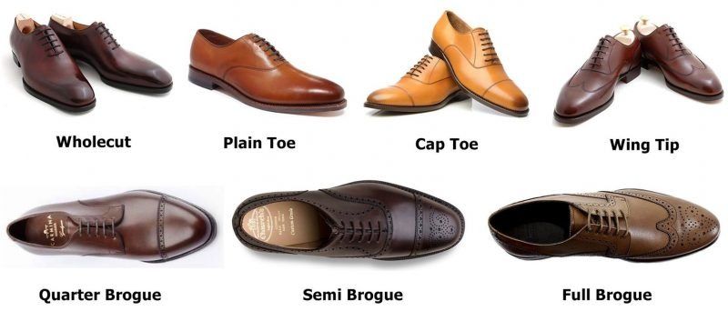 5 loại giày Oxford