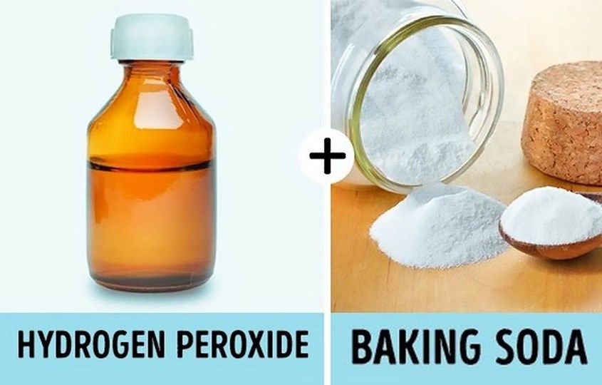 Baking Soda và Hydrogen Peroxide