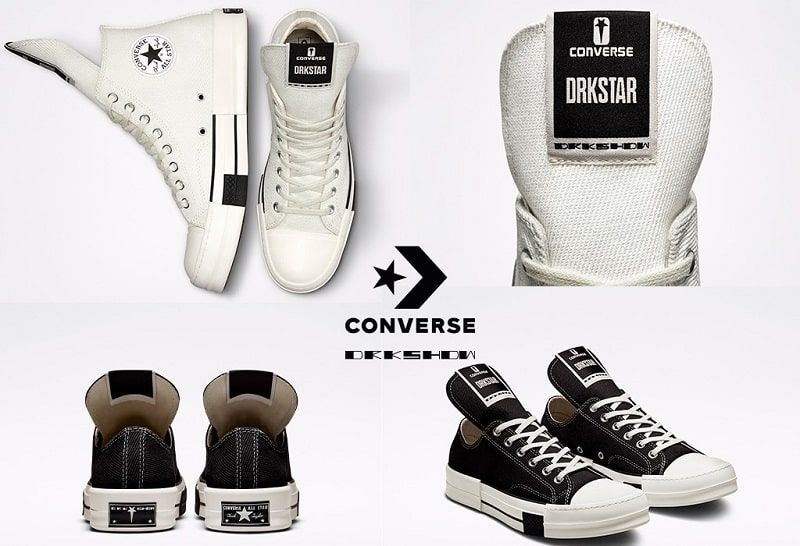 Giày Rick-Owens-x-Converse