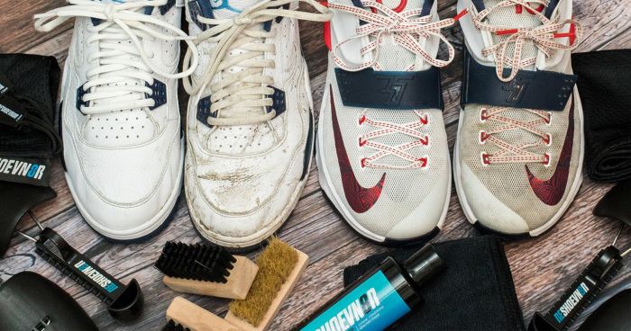 Sửa giày sneaker bị tróc da tại nhà nhanh chóng
