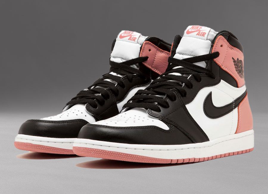  Giày hồng Nike Air Jordan 1 "Rust Pink"
